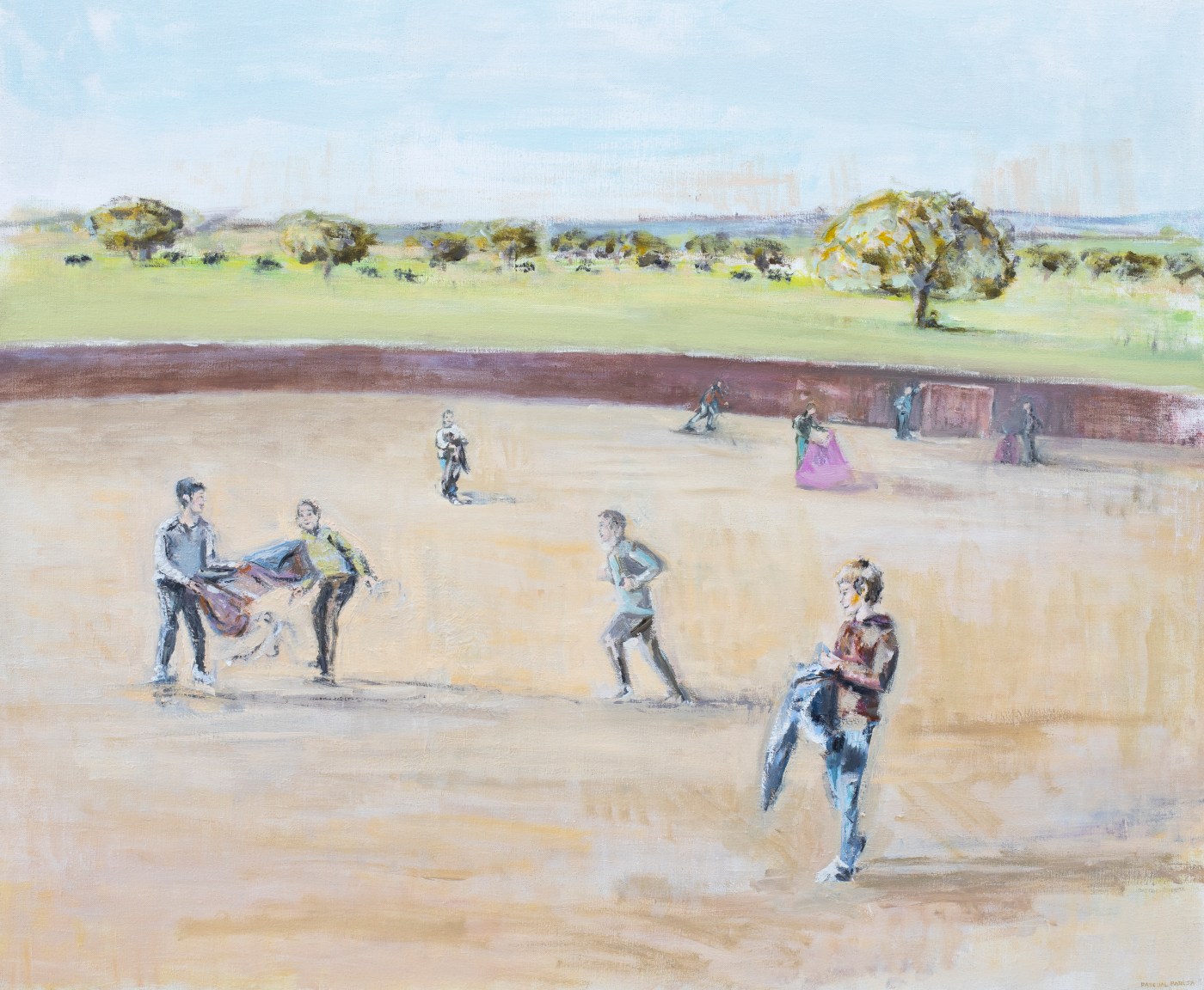 Jugando a los toros